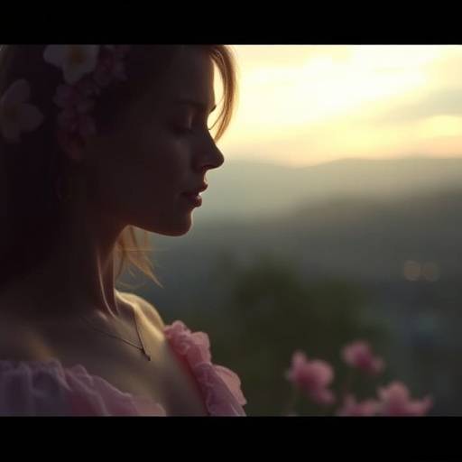 Cena do videoclipe da müsica 'Horizonte Distante' de Maria Flores