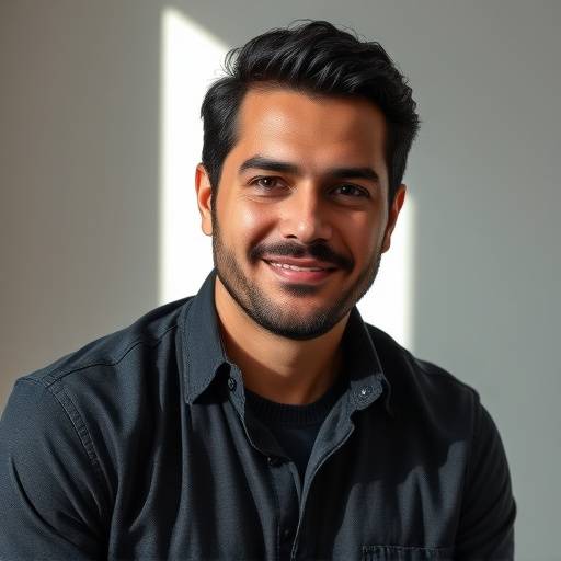 Foto de Roberto Silva, cliente do Estüdio Aurora